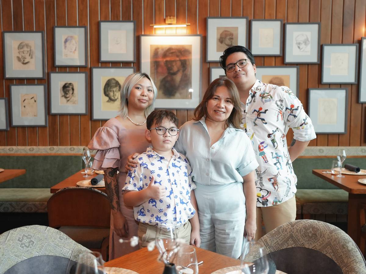 Atheena Rosal, Henry Griffith, Toots Nuyda and Ustin Nuyda.