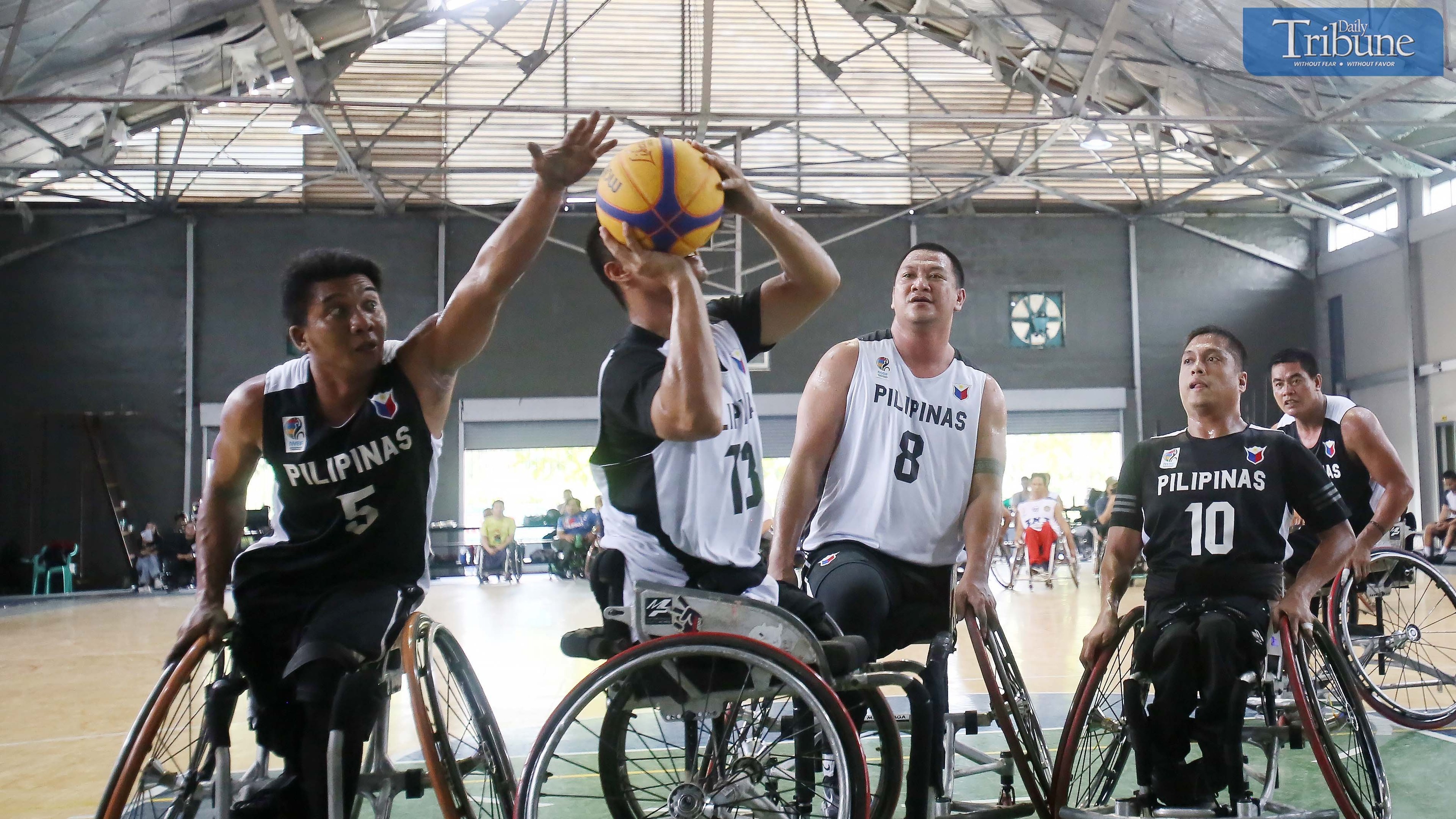 Philippine Wheelchair Basketball team showcases talent in pre-tournament exhibition