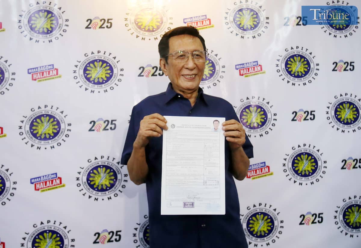 Former Quezon City congressman Vincent Pichay Bingbong Crisologo