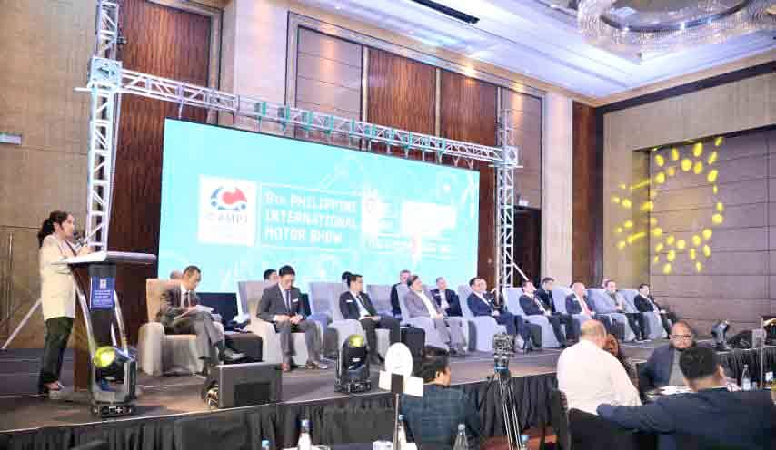 During the launch of the 2024 Philippine International Motor Show.