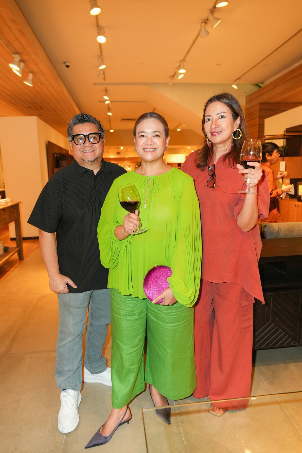 Norman and Mye Cruz of Ad Works, Shan David of CITTI Elite.