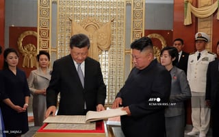 China calls on North Korea to oppose 'hegemony'