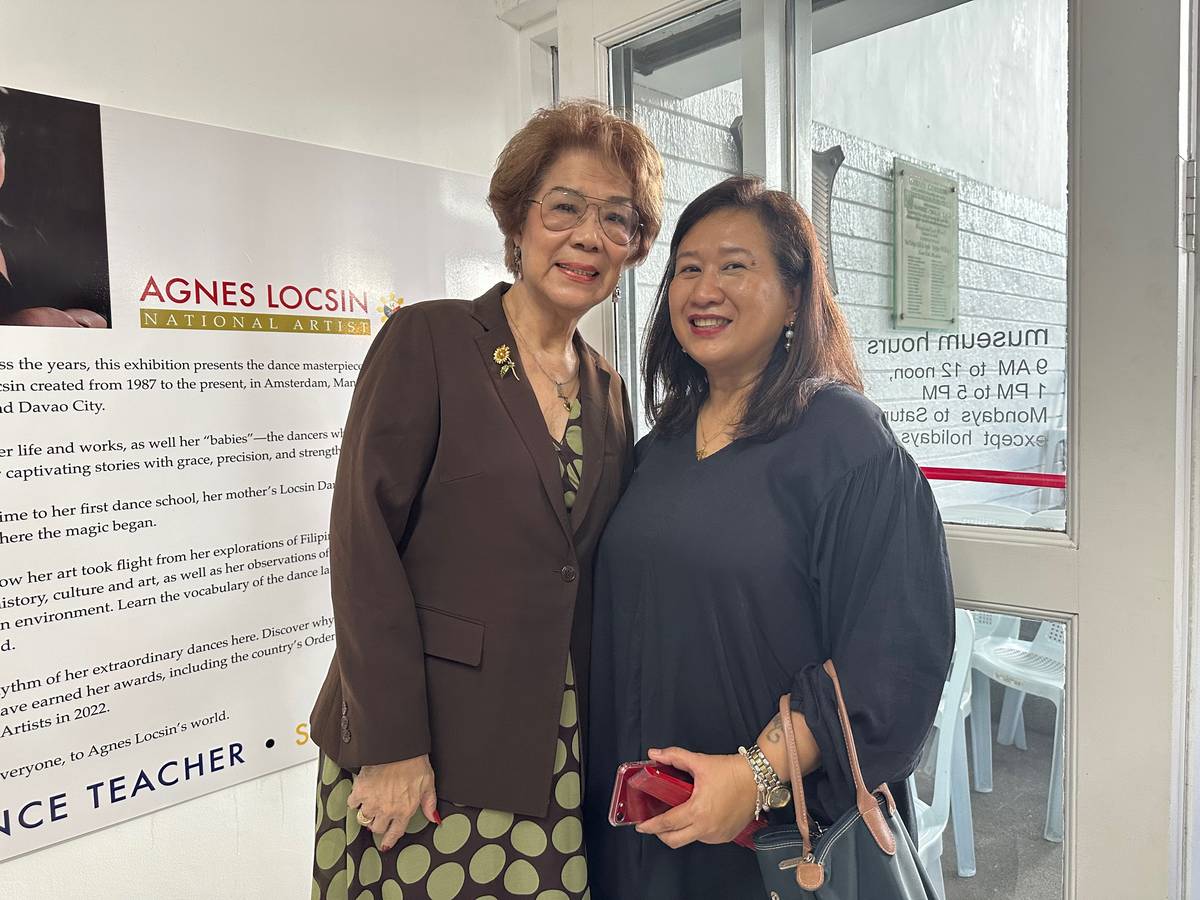 Philippine Women’s College of Davao’s Brenda Barba and Almah Bernardino-Bautista.