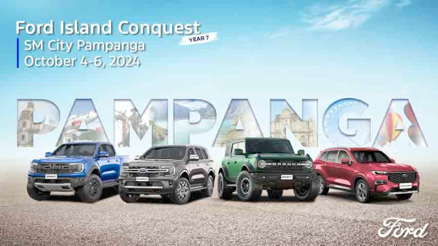 The Pampanga stop marks Ford Island Conquest’s first visit in Luzon.