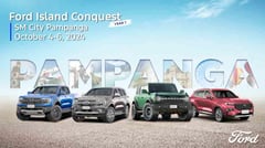 EXPERIENTIAL ROADSHOW: Ford `Island Conquest’ makes a stop in Pampanga last weekend