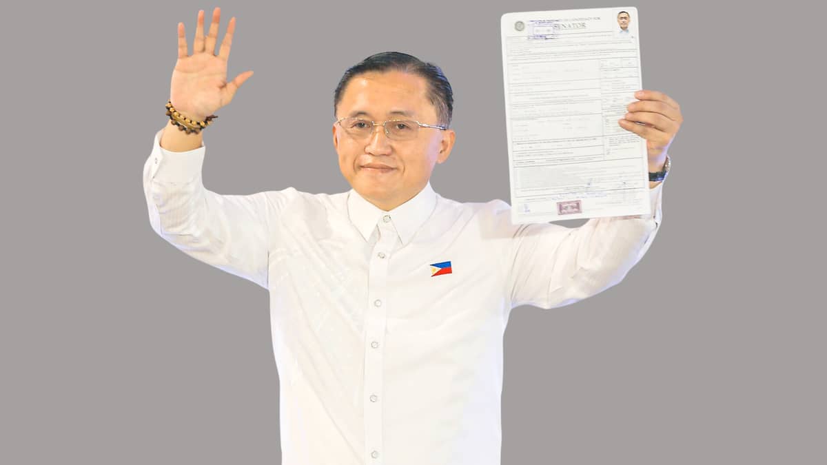 SENATOR Bong Go is seeking reelection with his battlecry: ‘Bisyo ko ang magserbisyo.’