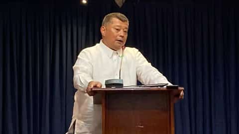 Justice Secretary Jesus Crispin C. Remulla