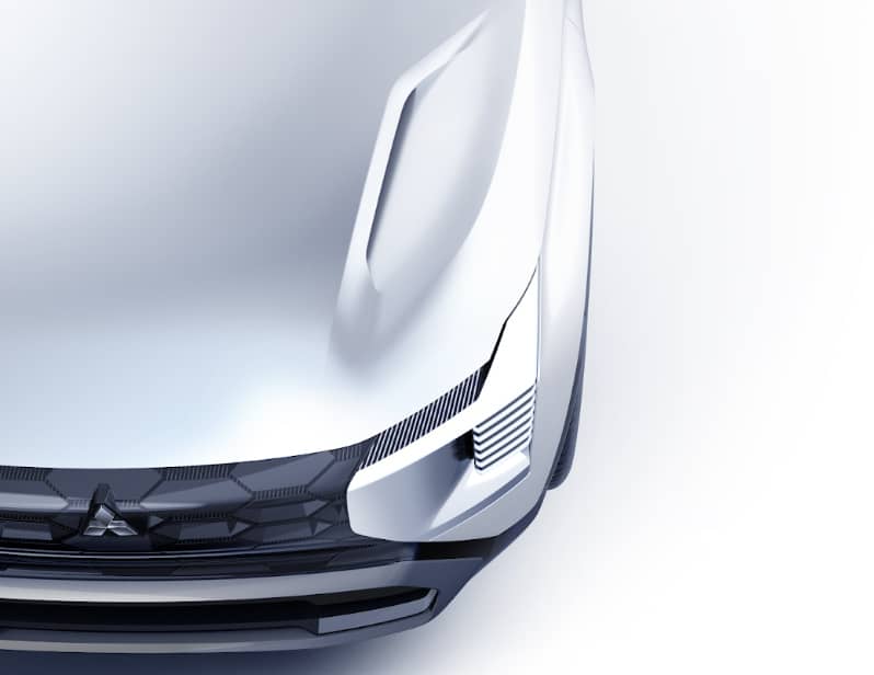 A teaser of the 7-seater SUV concept car.