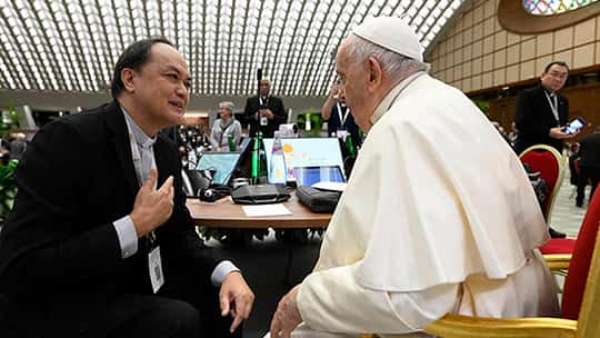 Photo courtesy of CBCP NEWS/VATICAN MEDIA