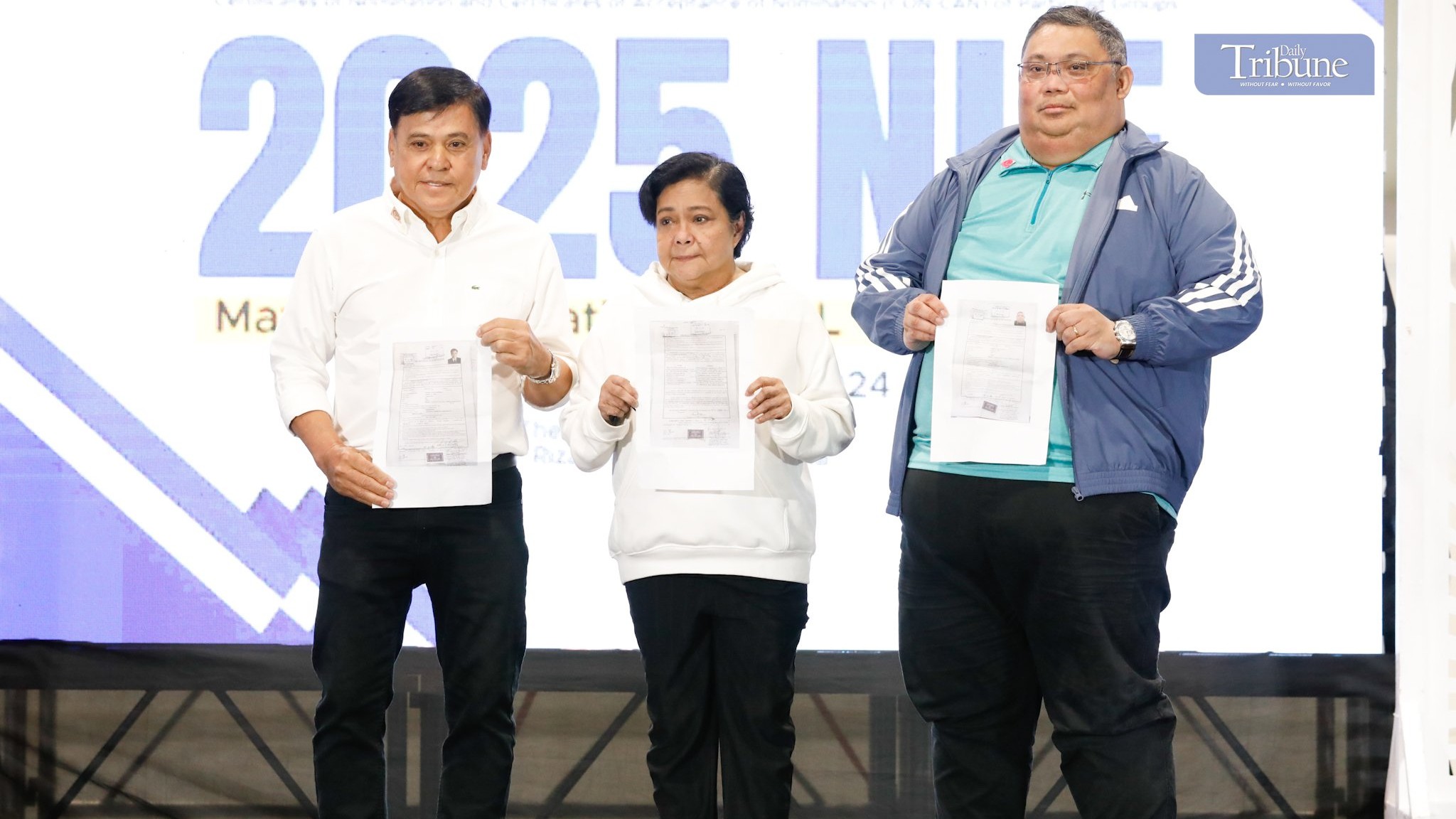 Nora Aunor files nomination as People’s Champ party-list nominee