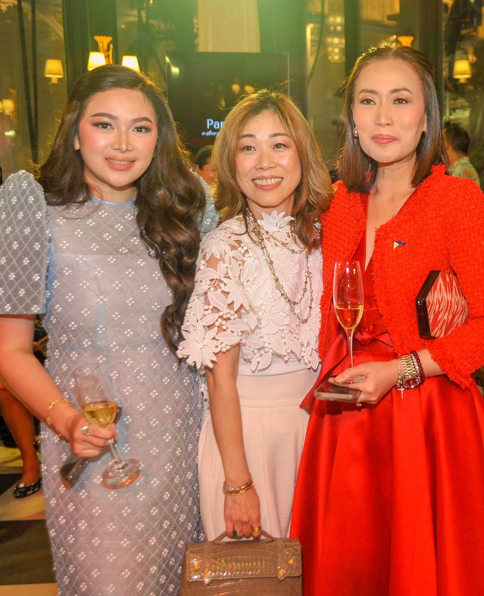 Camille Makasiar, Sharyn Wong and Marga Nograles.