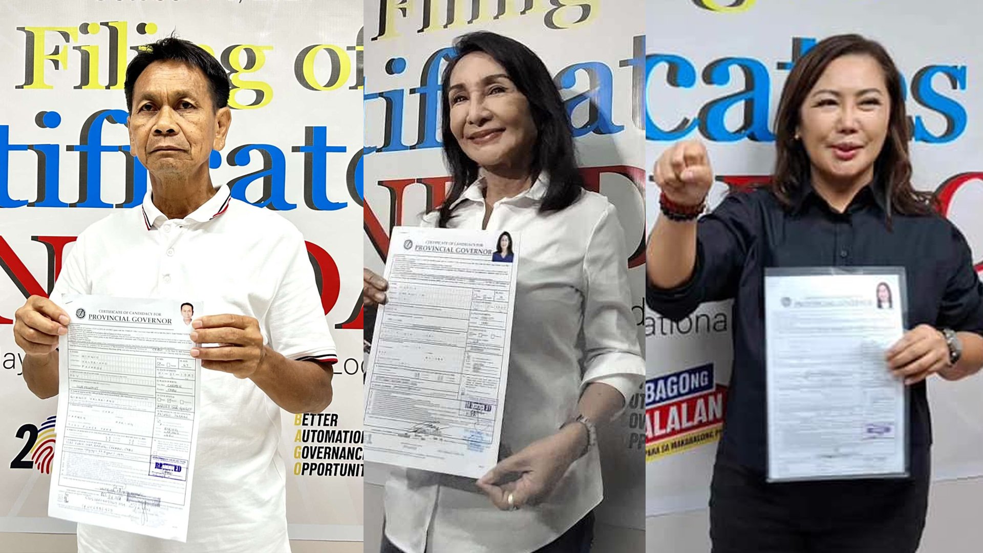 3-way gov fight, 4 for Cebu mayor