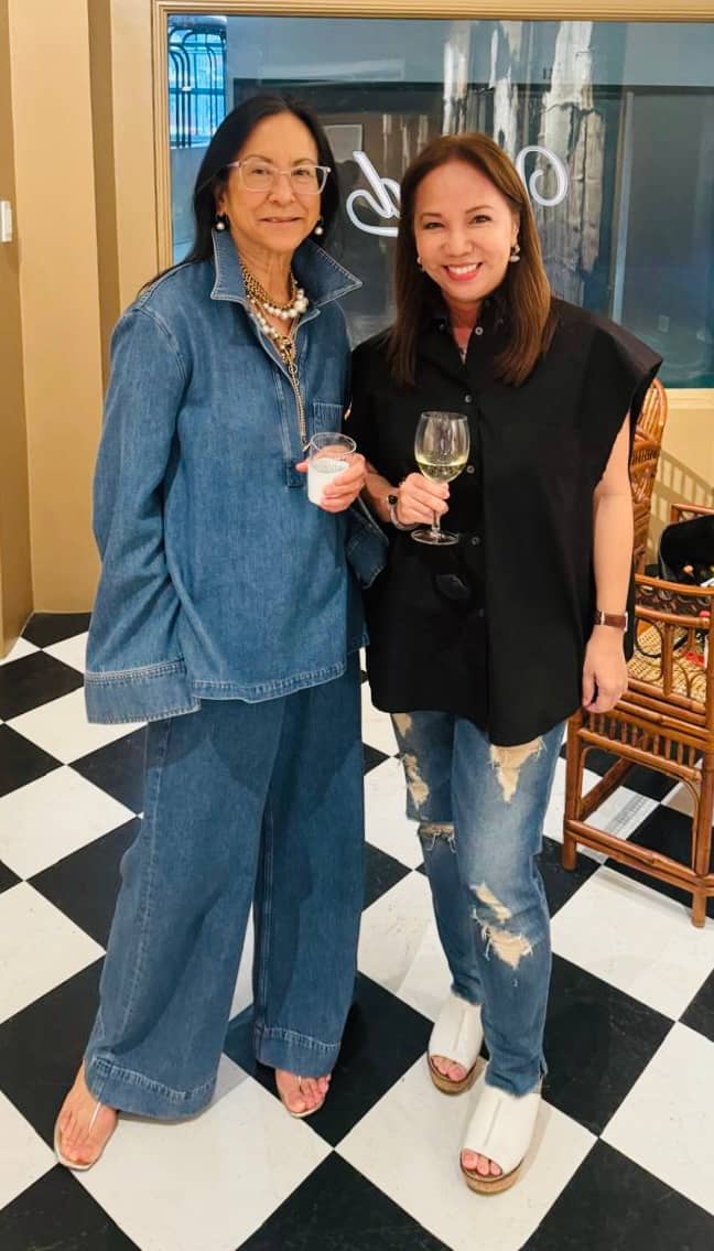 Ama Goduco Collins and Tracy Anglo Dizon.