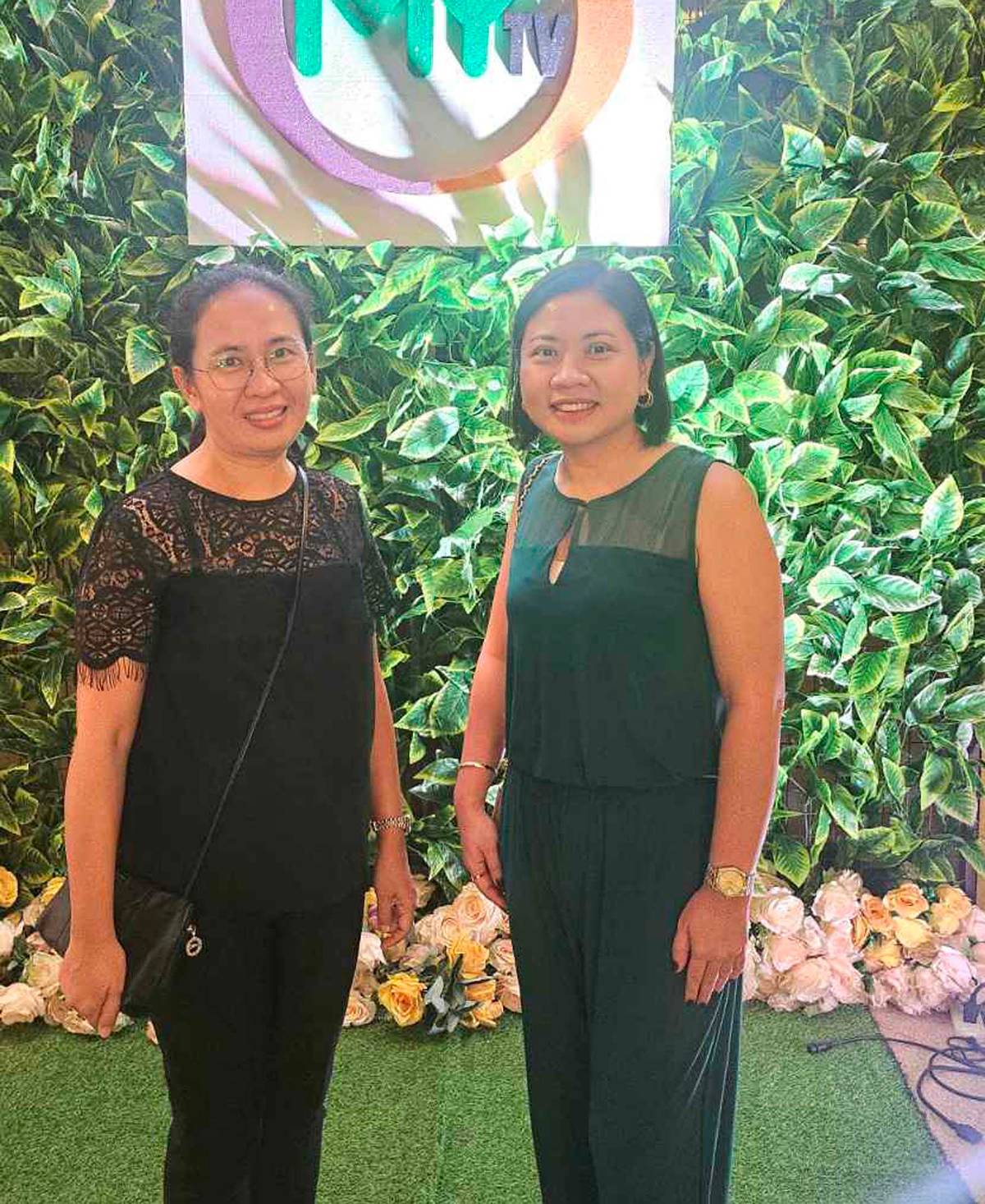 Dr. Fara Tequillo and Katrina Avila.