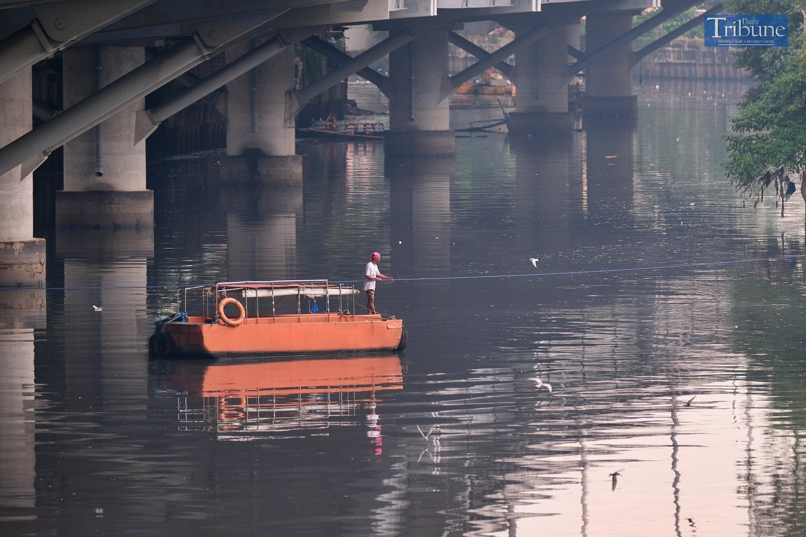 passenger boat on the San Juan River