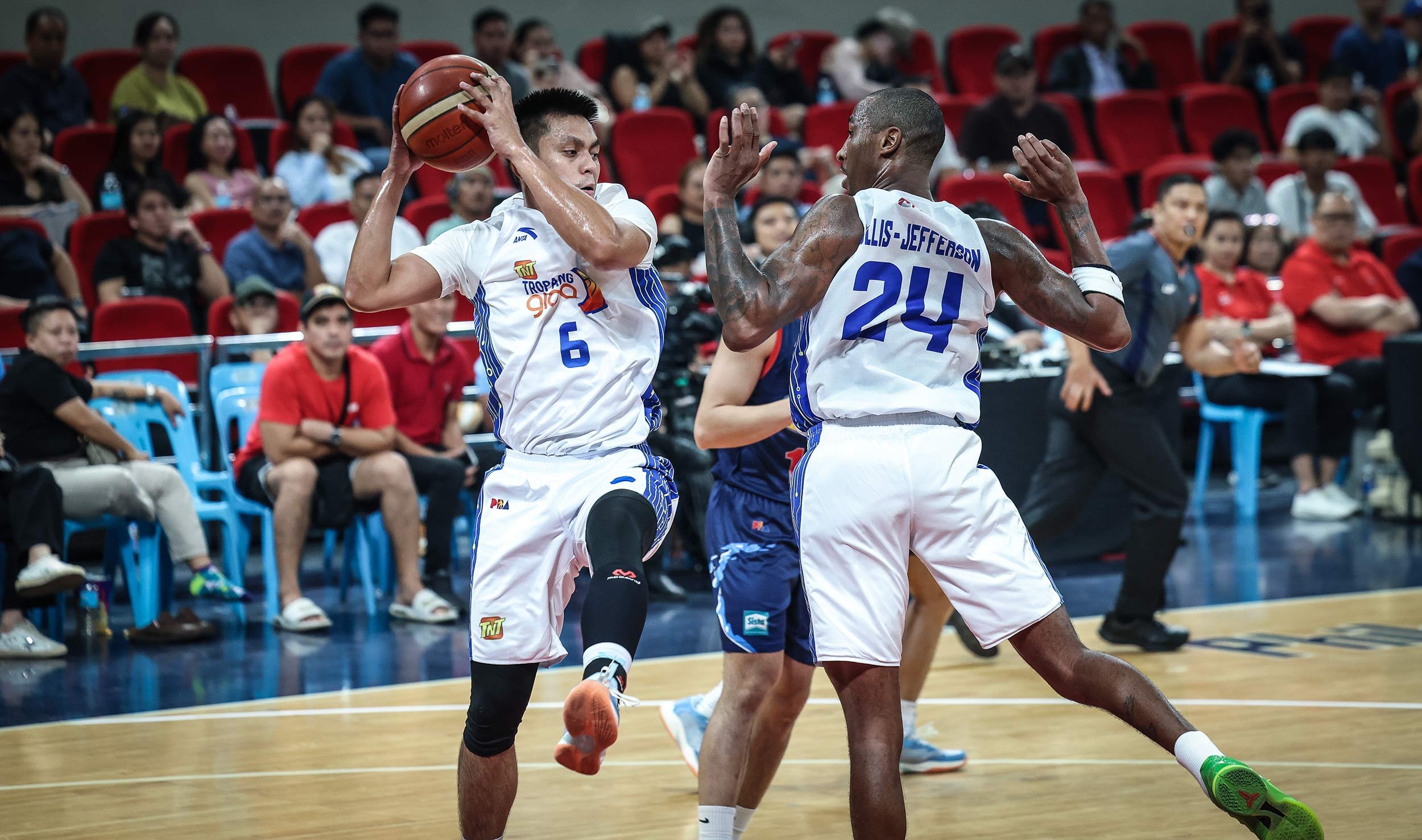 TNT downs Rain or Shine, takes semis opener 