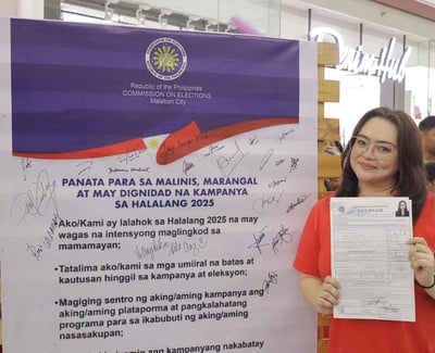Celebrities join local polls