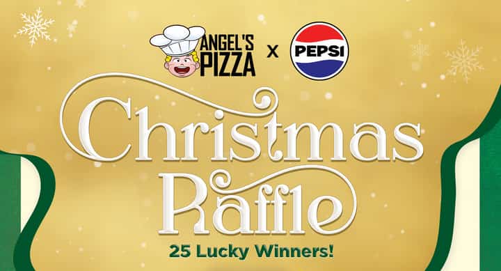 Figaro Coffee and Pepsi Phl collab for Christmas raffle