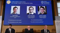Trio wins chemistry Nobel for protein design, prediction