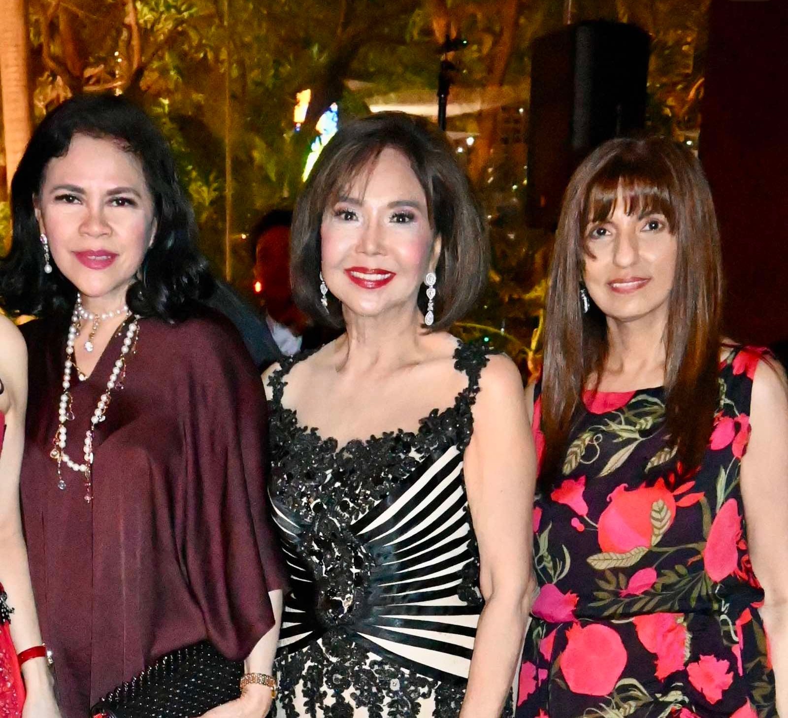 Hera Geriene, General Consul of Monaco, Fortune Ledesma and Shilpa Tolani