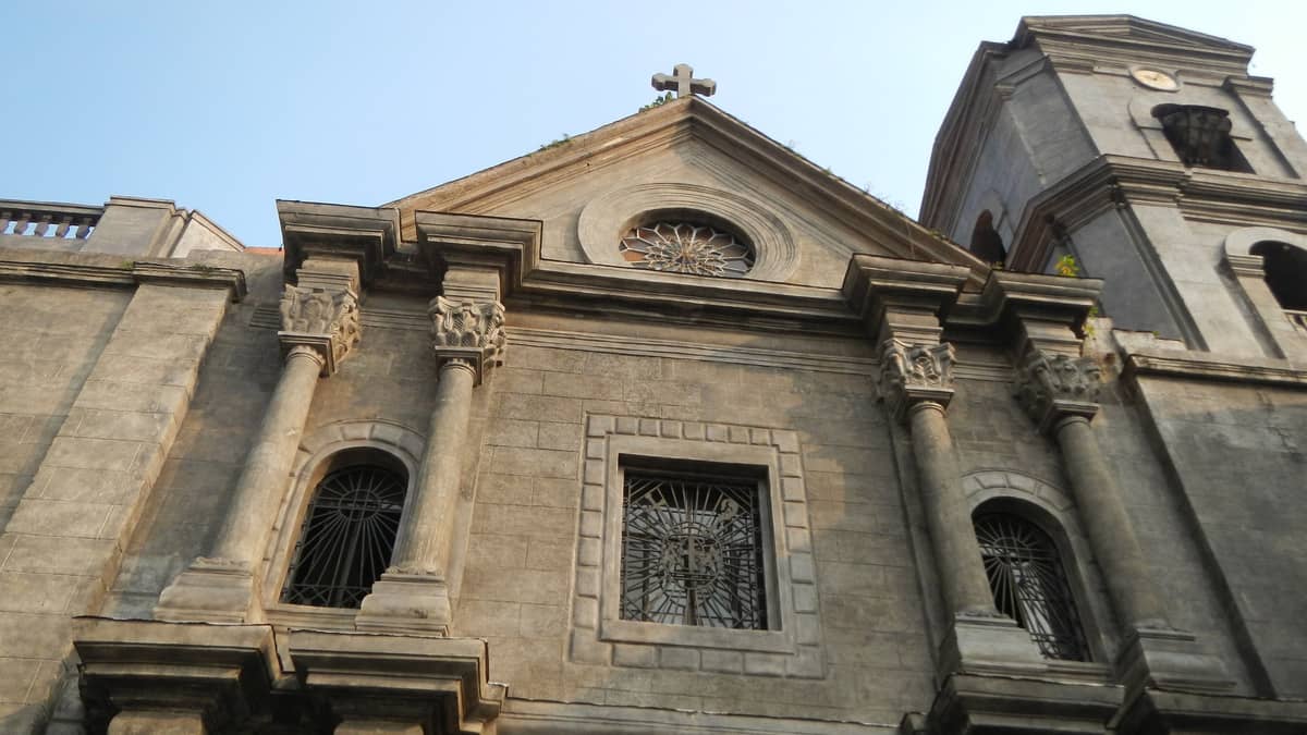 The San Agustin Church, a UNESCO World Heritage Site under the collective title Baroque Churches of the Philippines.