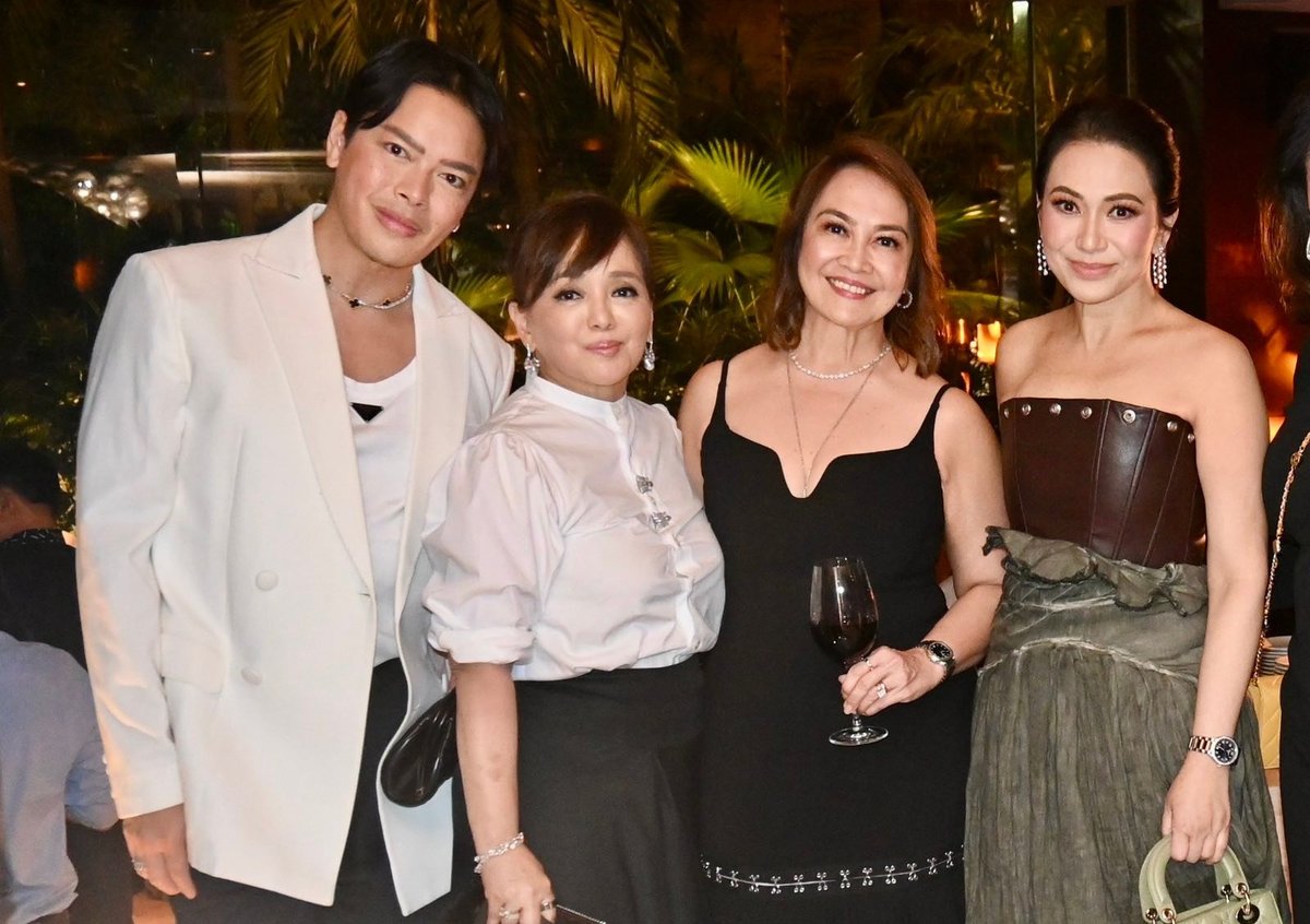 Dong Ronqulio, Suzette Ayson, Pinky Antonio and Sheila Romero