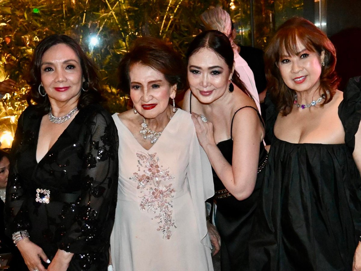 Alice Samson, Nene Leonor, Linda Ley and Nympha Valencia