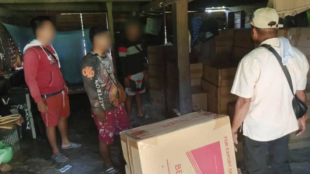 ₱1.45M smuggled cigarettes seized in Palawan