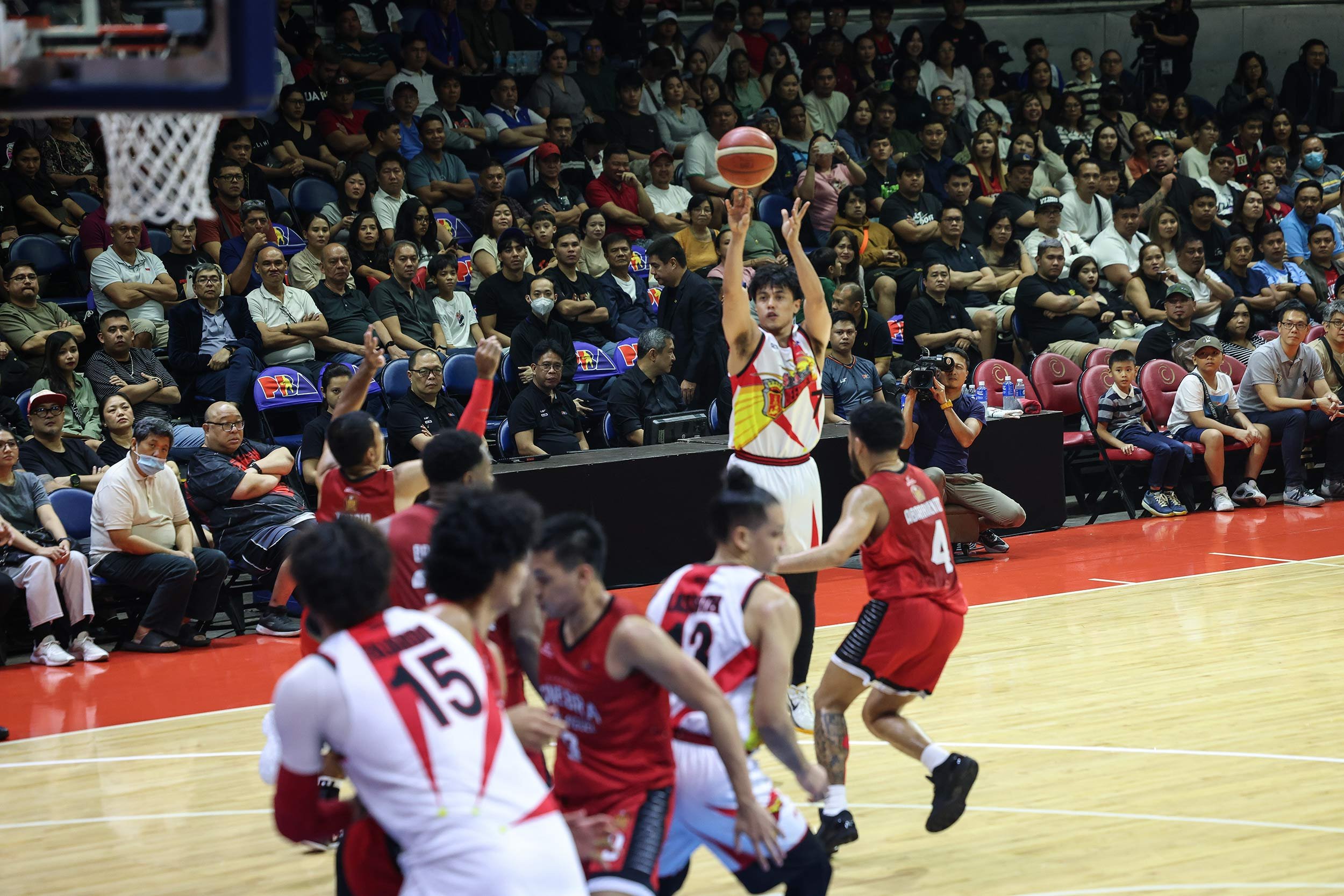 Beermen knot semis series, 1-1
