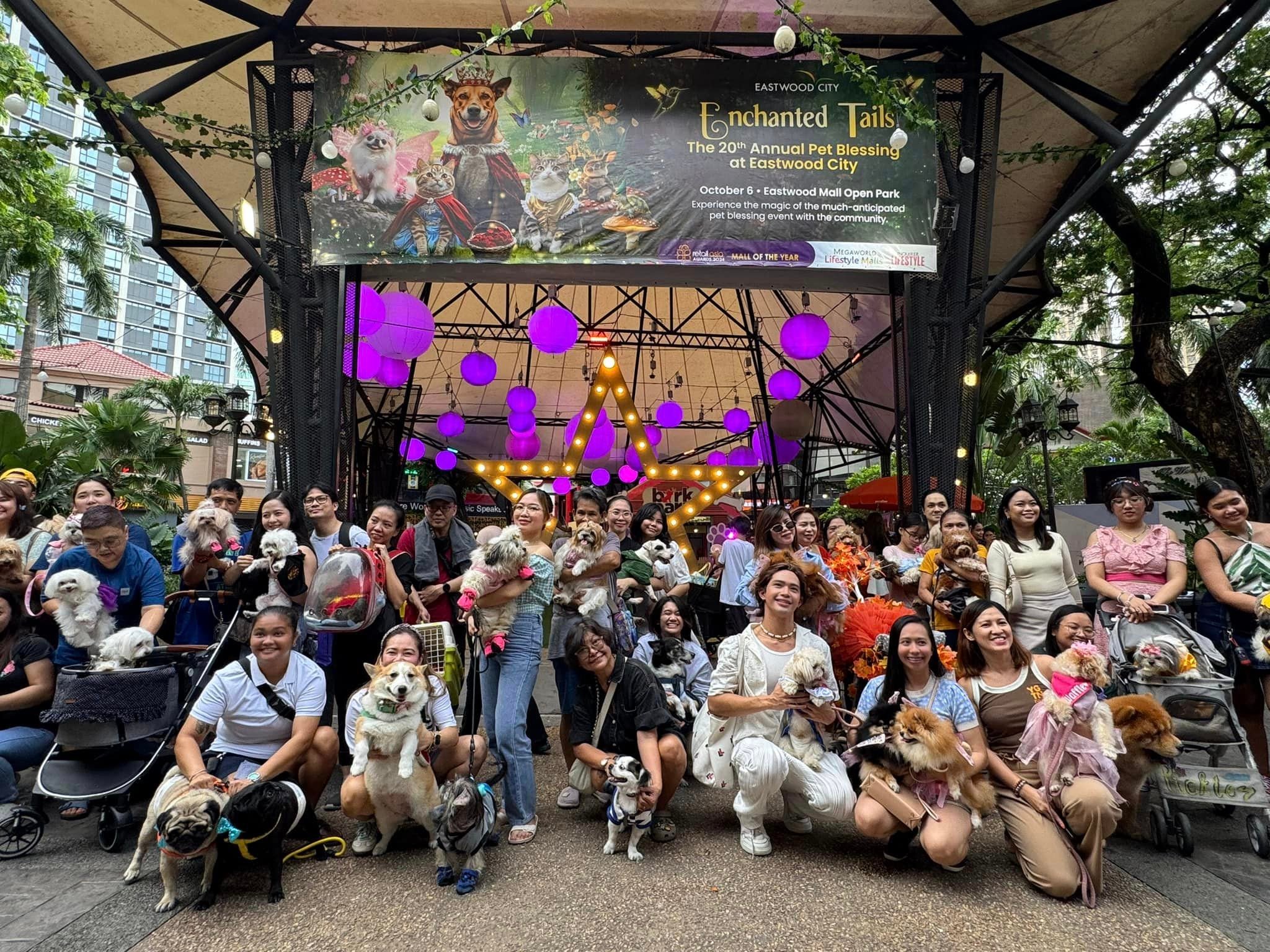 A pet blessing with ‘Enchanted Tails’