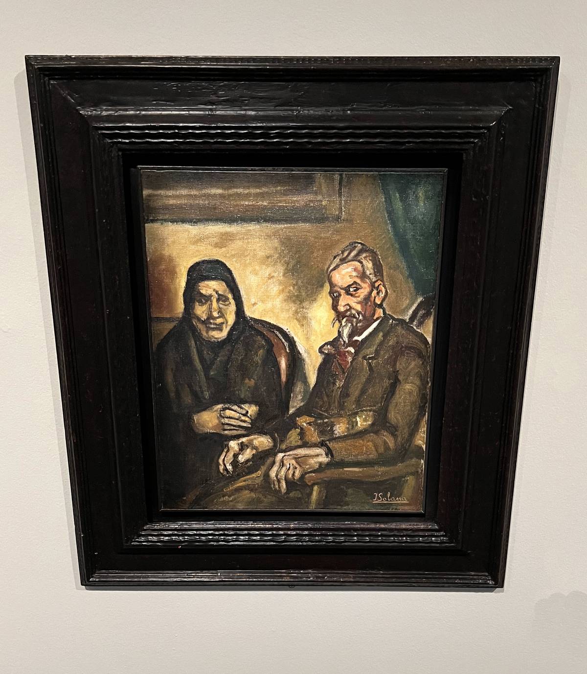 José Gutiérrez Solana_s Estudio de la visita del obispo (Study of the bishop_s visit) (1925)