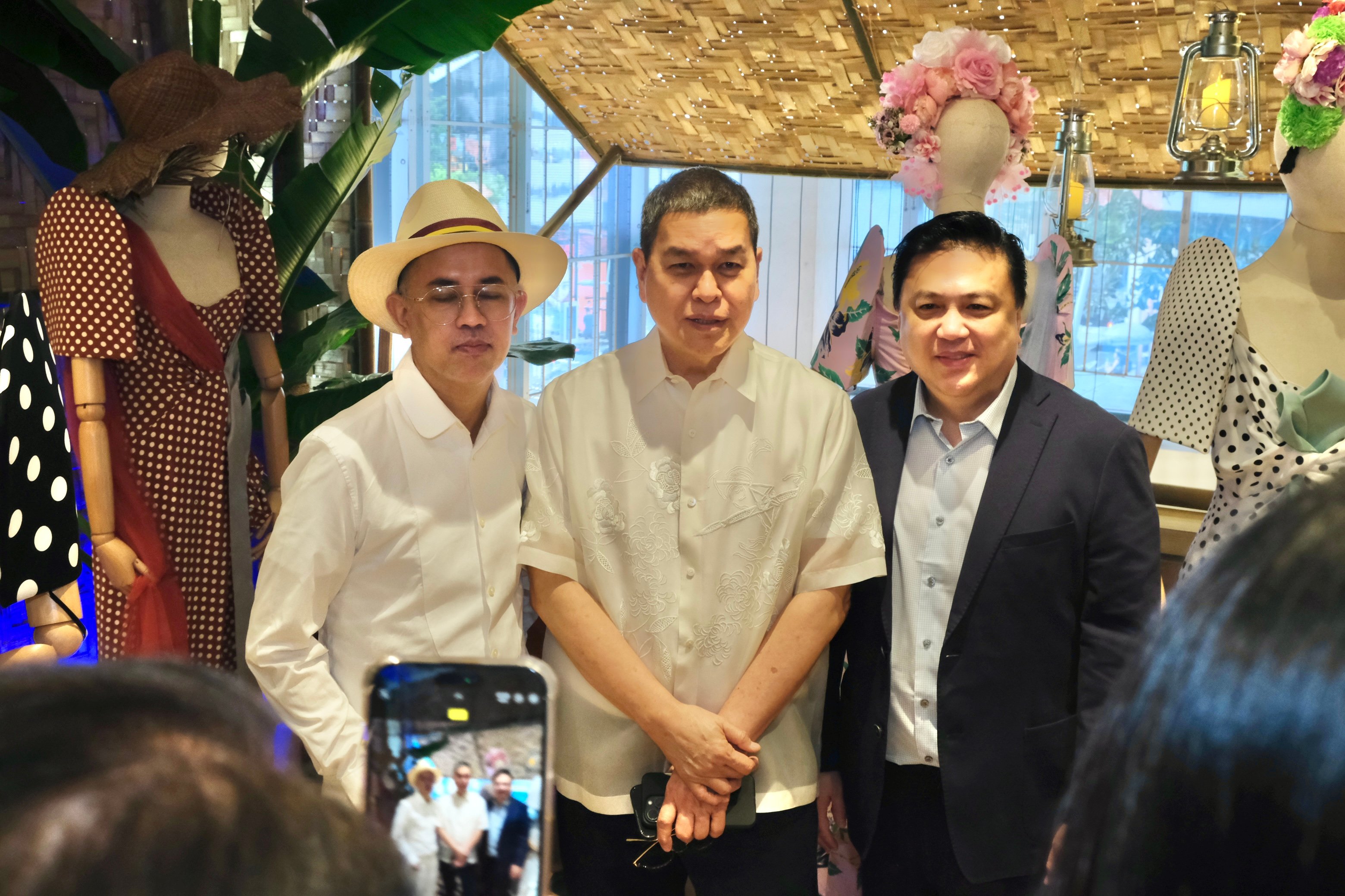 Lesley Mobo, Ben Chan, Arnold Vegafria