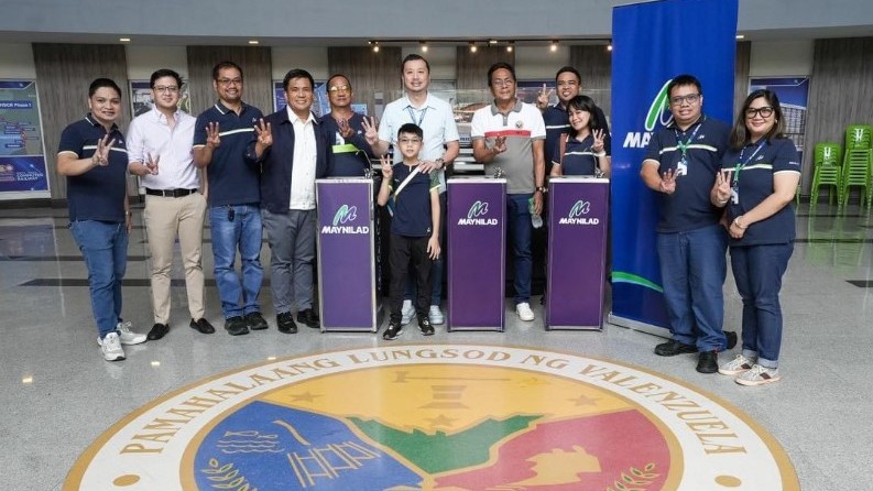 Maynilad donates 85 drinking fountains