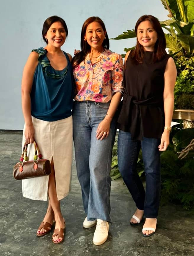 Marielle Santos Po, Keri Neri Zamora and Chris Yam Daez