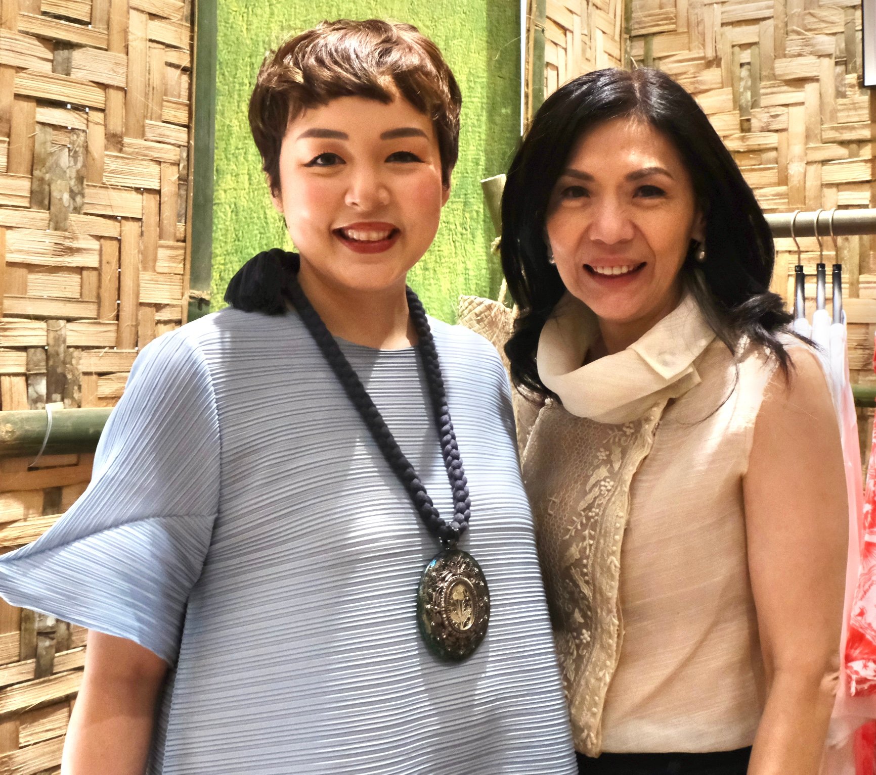 Cris Villiongco and CCP President Kaye Tinga