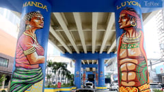 The legend of Manda and Luyong: A tribute on Shaw Boulevard