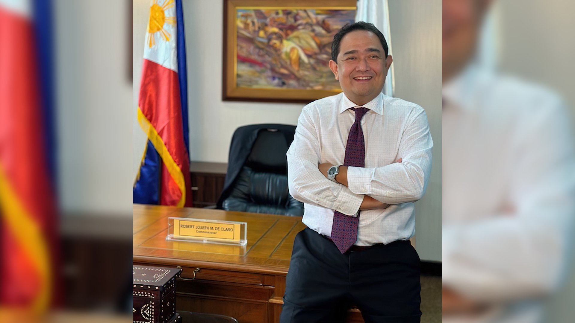Robert de Claro designated SSS OIC