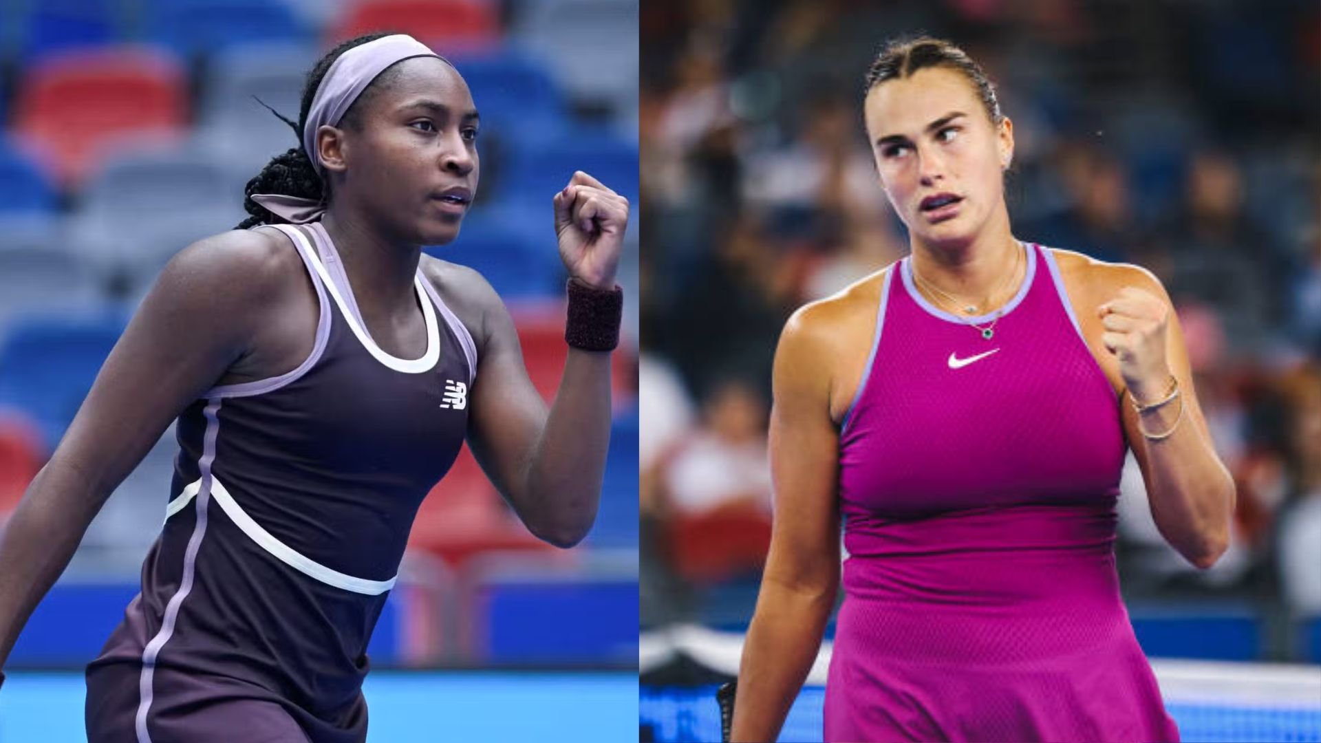 Sabalenka, Gauff book semis duel