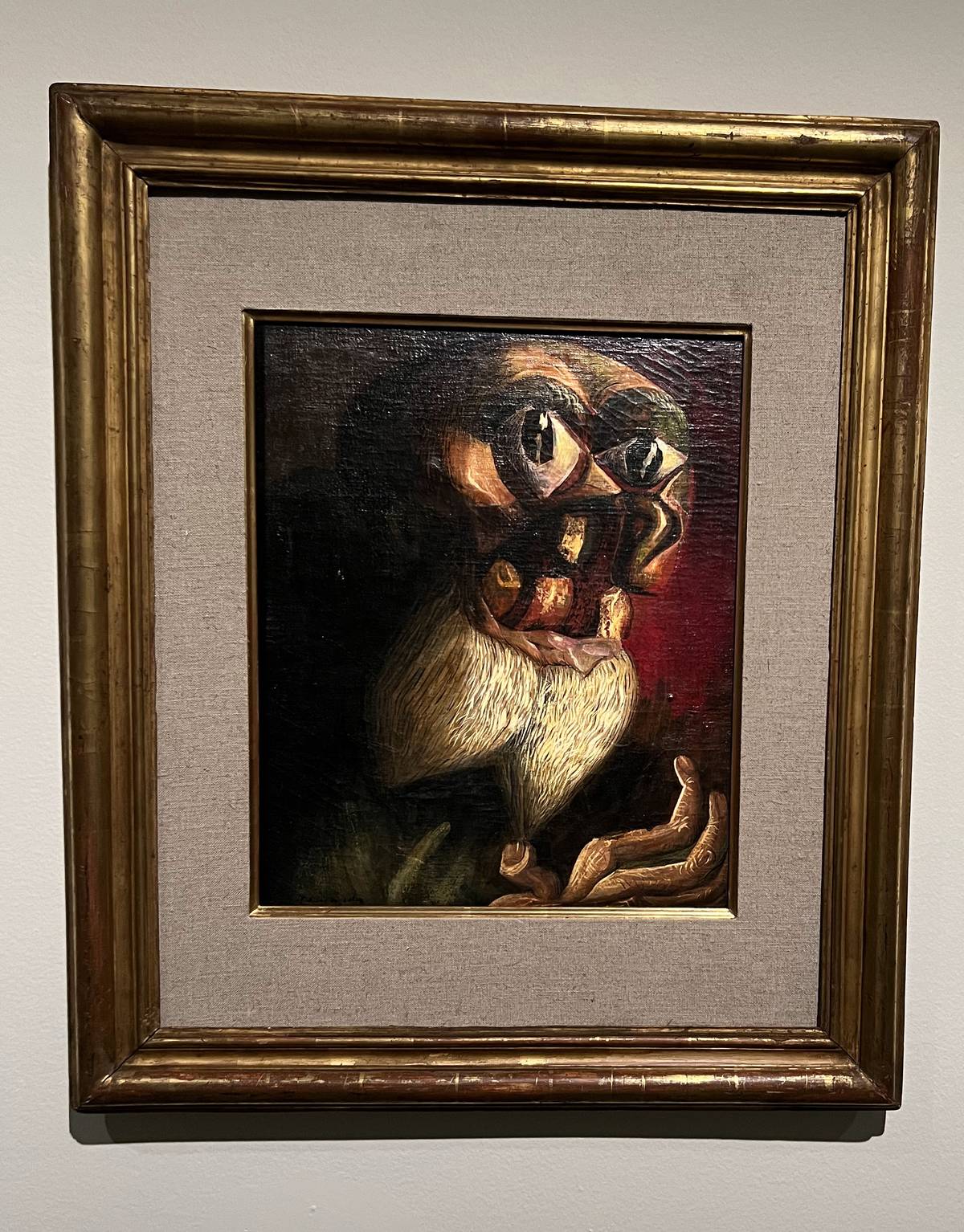 Luis Fernández_s Cabeza grotesca (Tête grotesque) (Grotesque head) (1941)