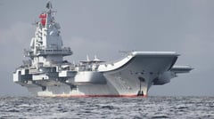 China aircraft carrier triggers Taiwan alert