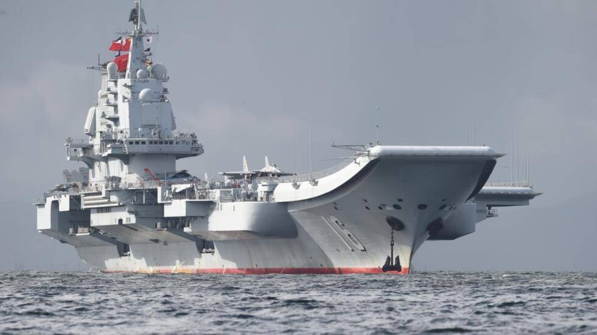 China aircraft carrier triggers Taiwan alert
