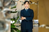 Dustin Carreon swears he doesn’t dress like this every day. But there’s no denying he rocks that suit like a true Koreanovela leading man would.