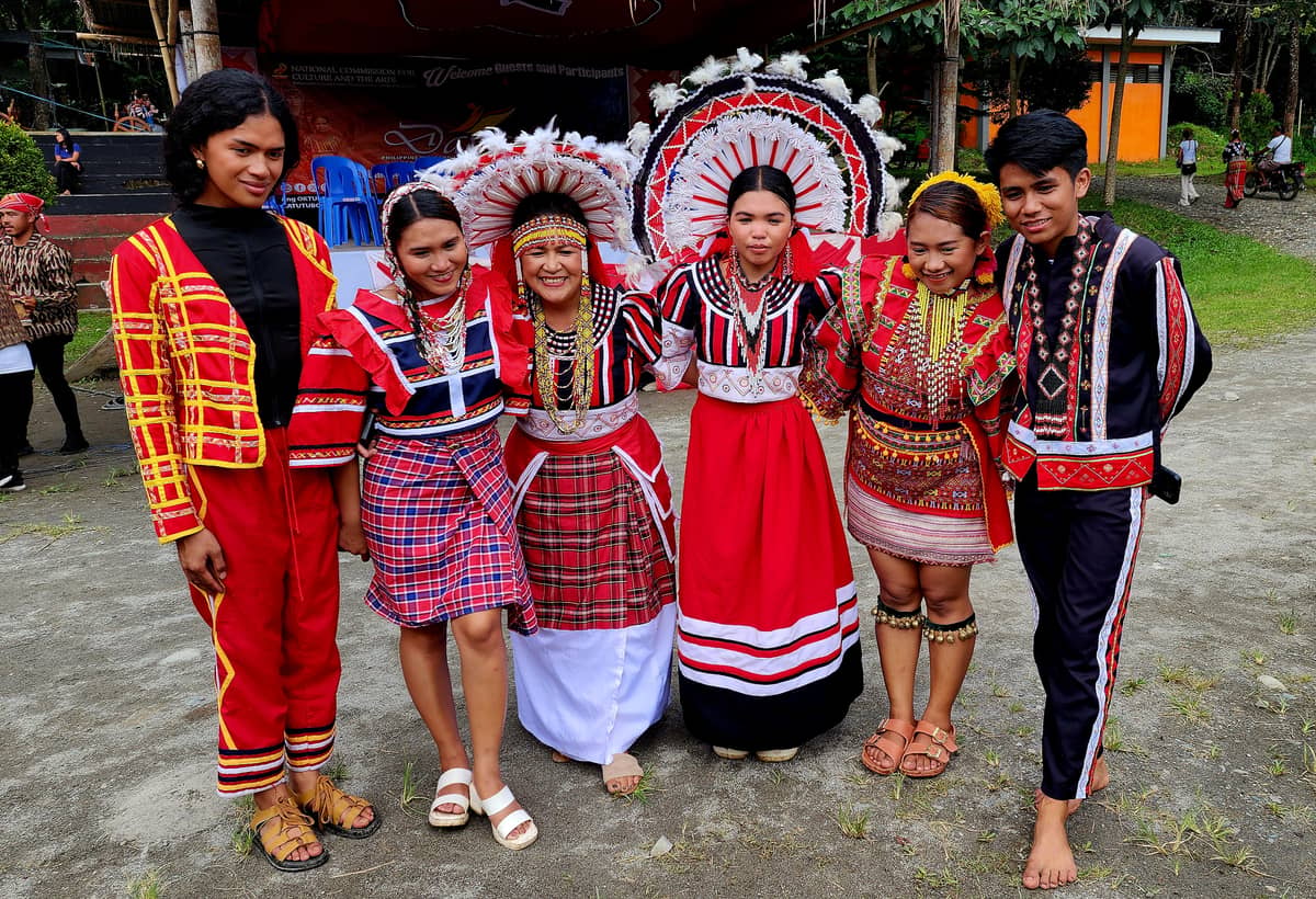 Manobo delegates from the province of Bukidnon.