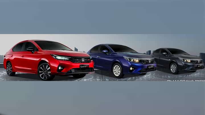 The ever-impressive Honda City lineup.