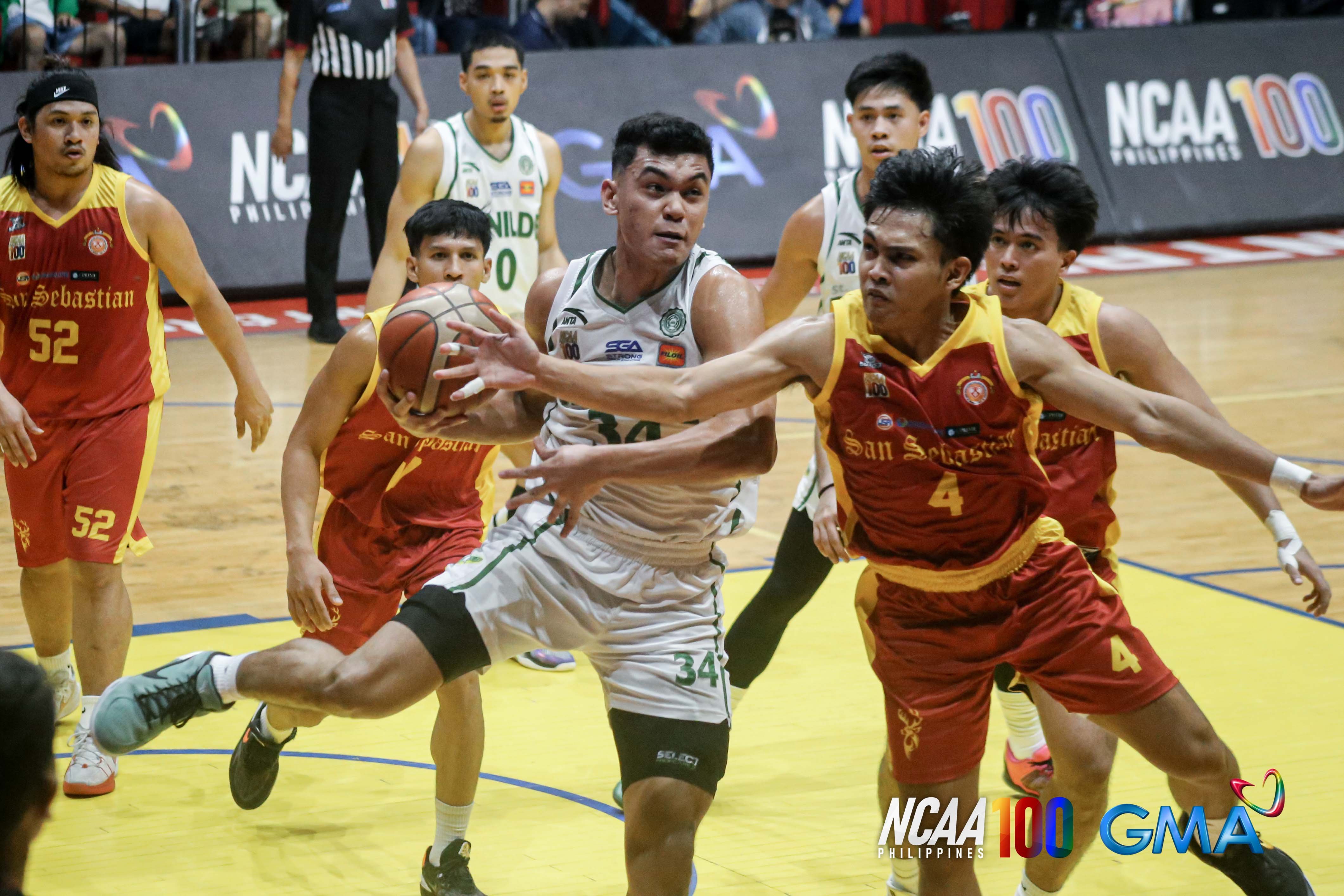 WEATHERING THE STORM: Saint Benilde repulses San Sebastian, 91-85