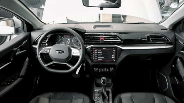 The inside is designed neat and uncluttered.