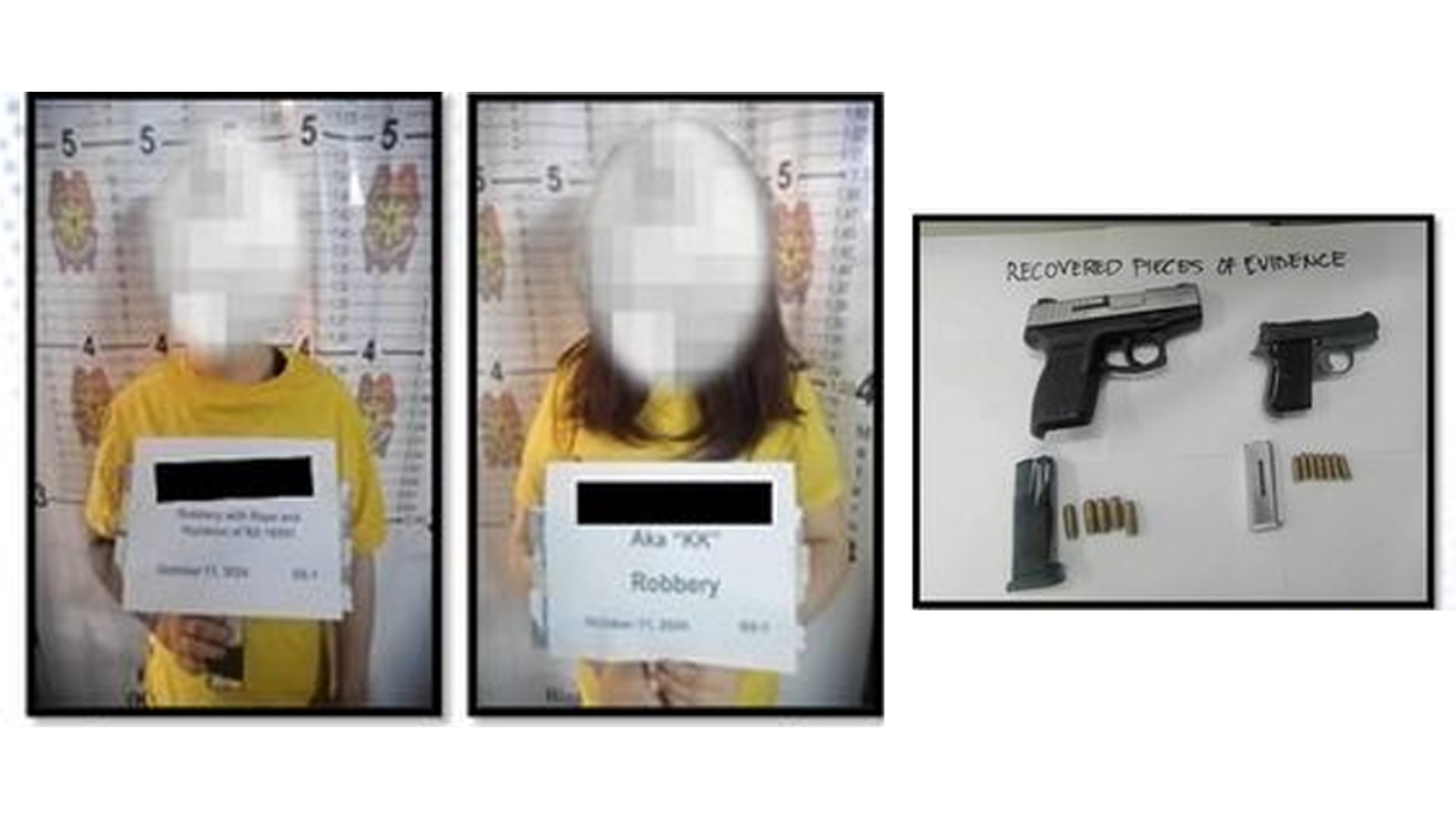 Chinese nationals netted for robbery, rape