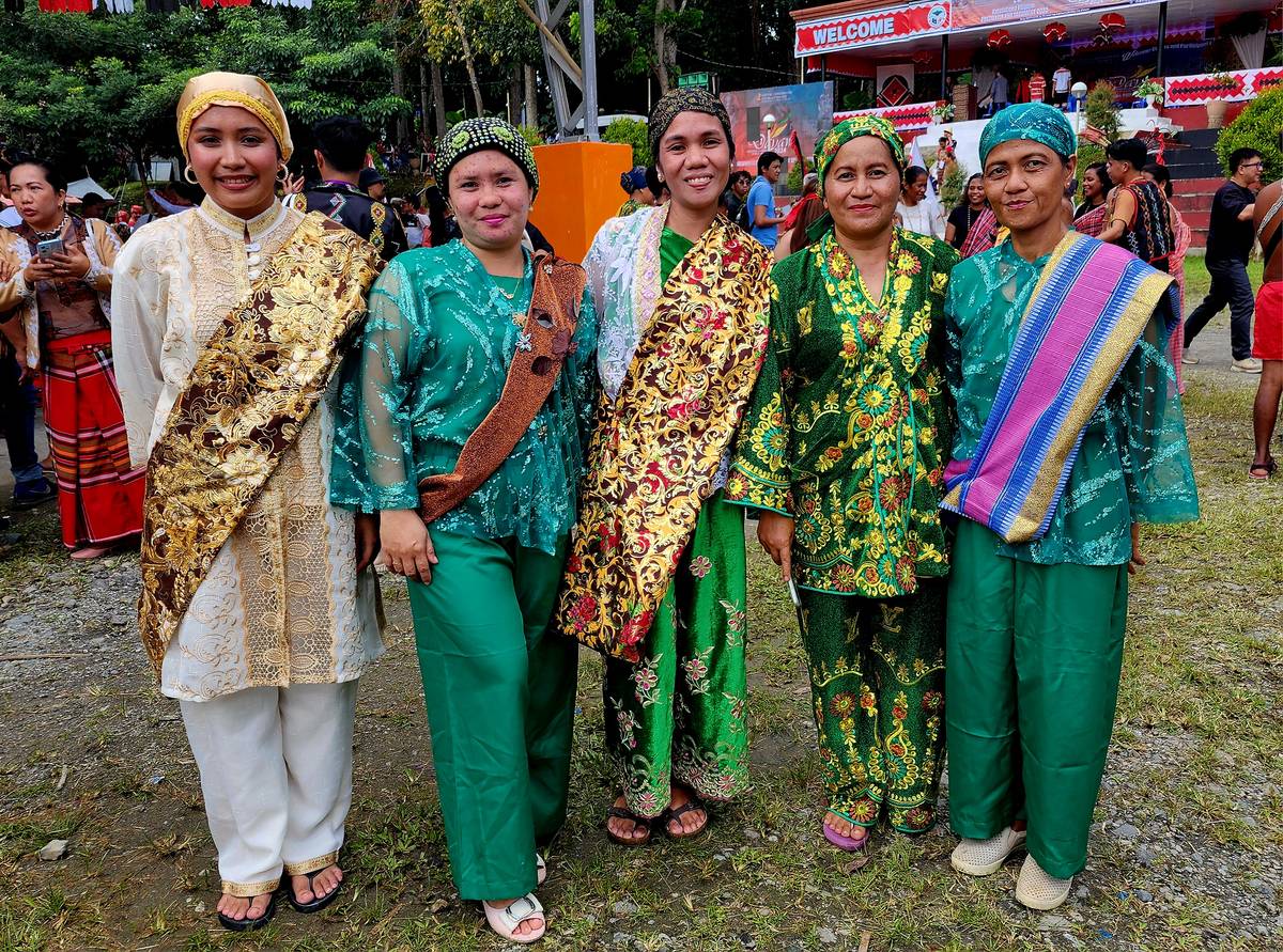 Palawani delegates from Palawan.
