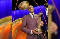 VINCE Carter celebrates after making it to the Basketball Hall of Fame following a fruitful 22-year career in the National Basketball Association.
