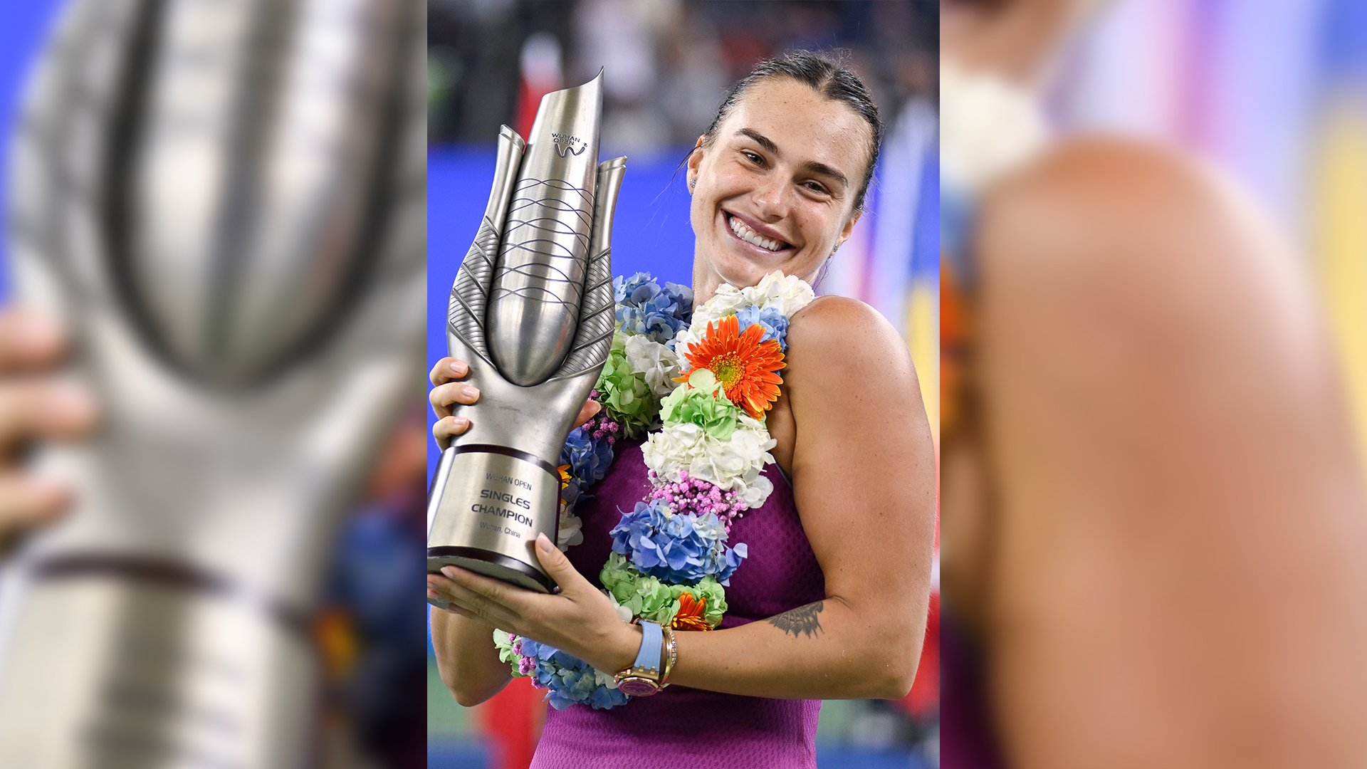 Aryna rips local hero, rules Wuhan